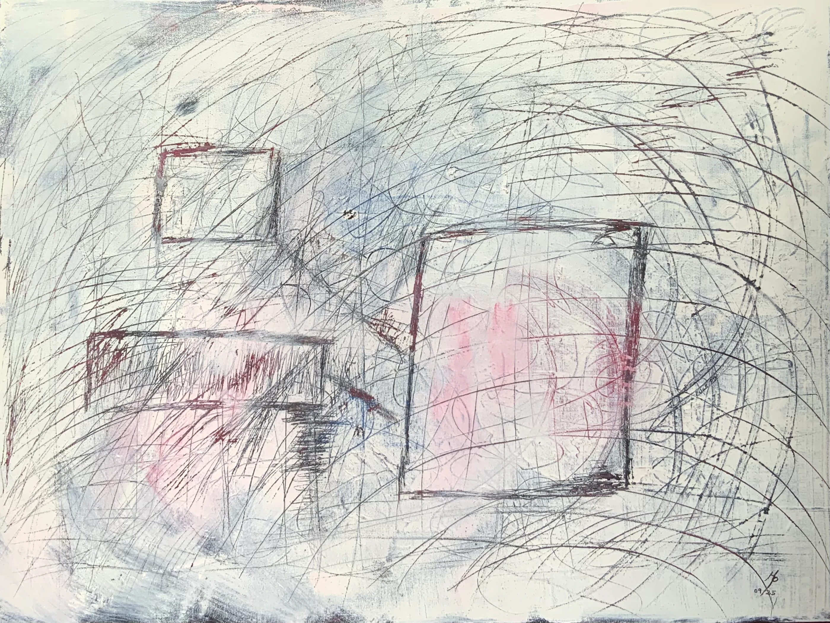 Artwork by Margaret B.K. titled "Technology"