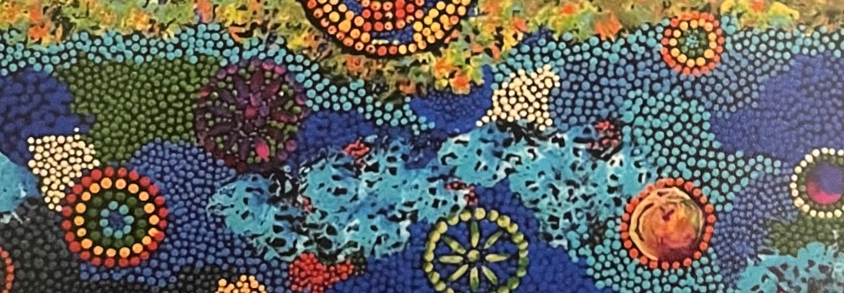 Colorful artwork by Roger S.