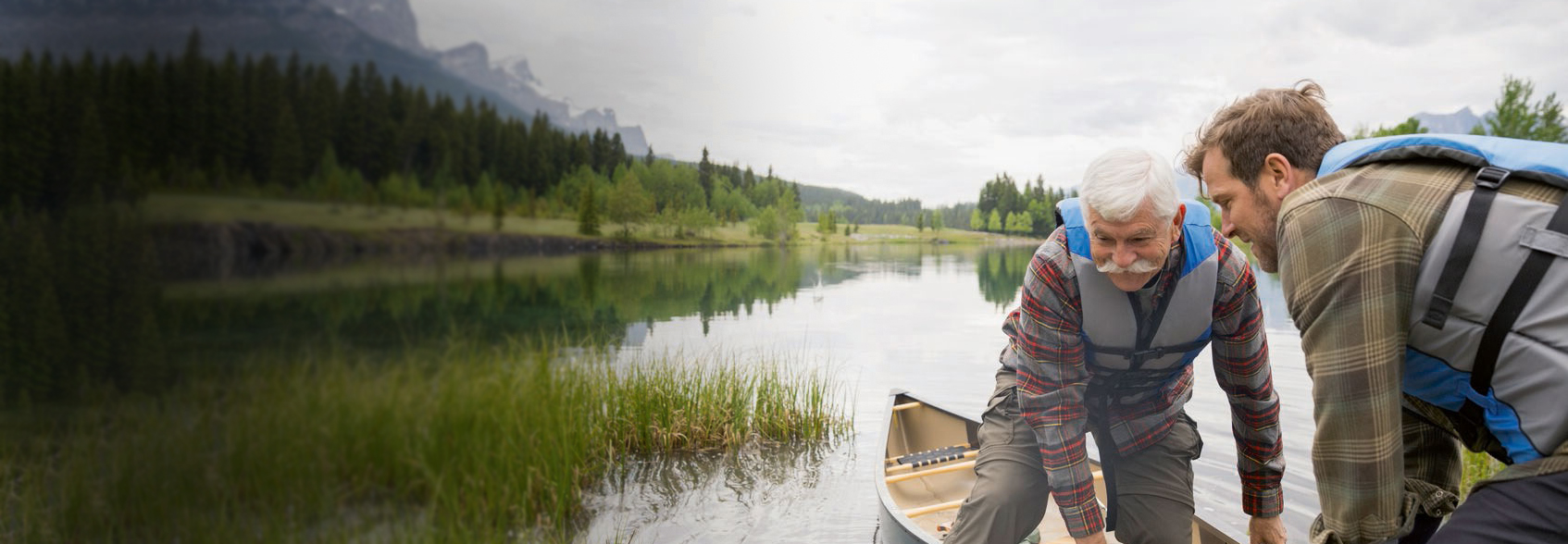 men with boat