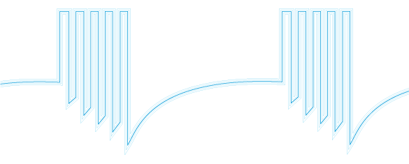 burst waveform diagram