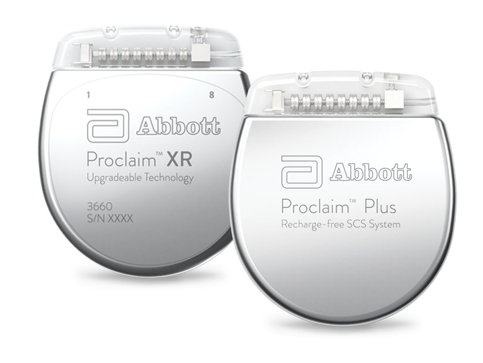 Proclaim XR and Proclaim Plus implantable pulse generators
