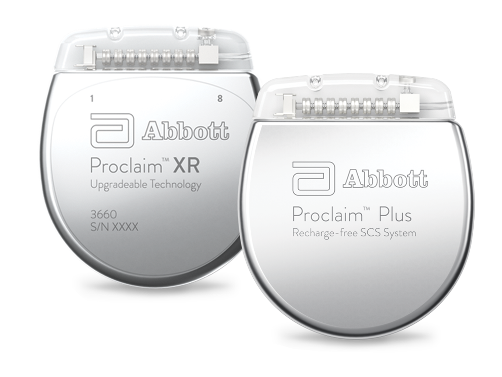 Proclaim XR and Proclaim Plus implantable pulse generators