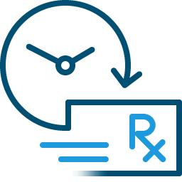 time prescription icon